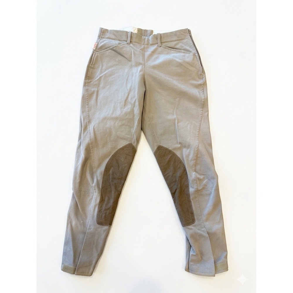 The Tailored Sportsman English Riding Pants Sz26 Hunter Tan Equestrian T.S. 1965